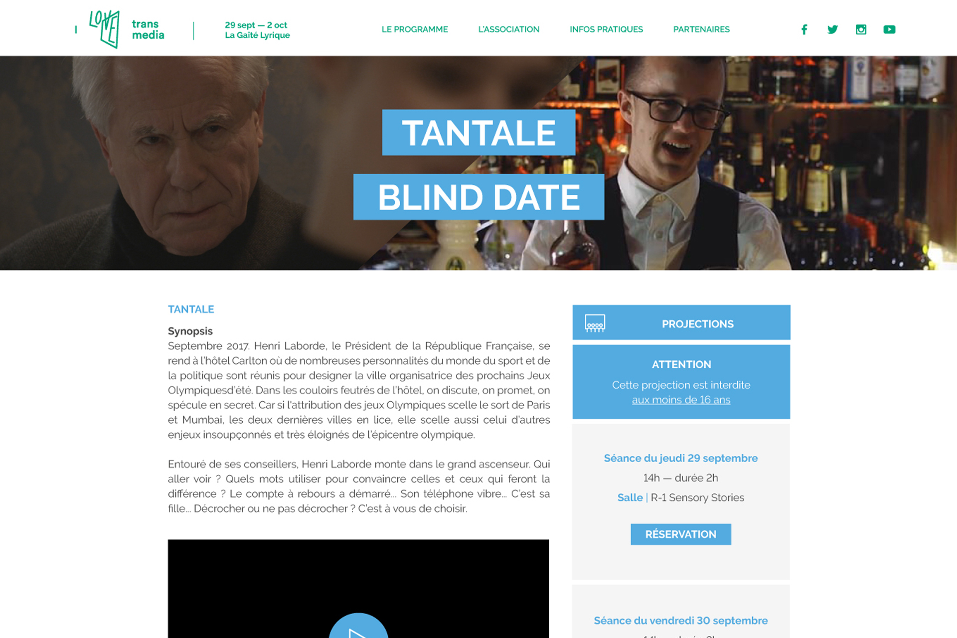 Site blind date i love transmedia